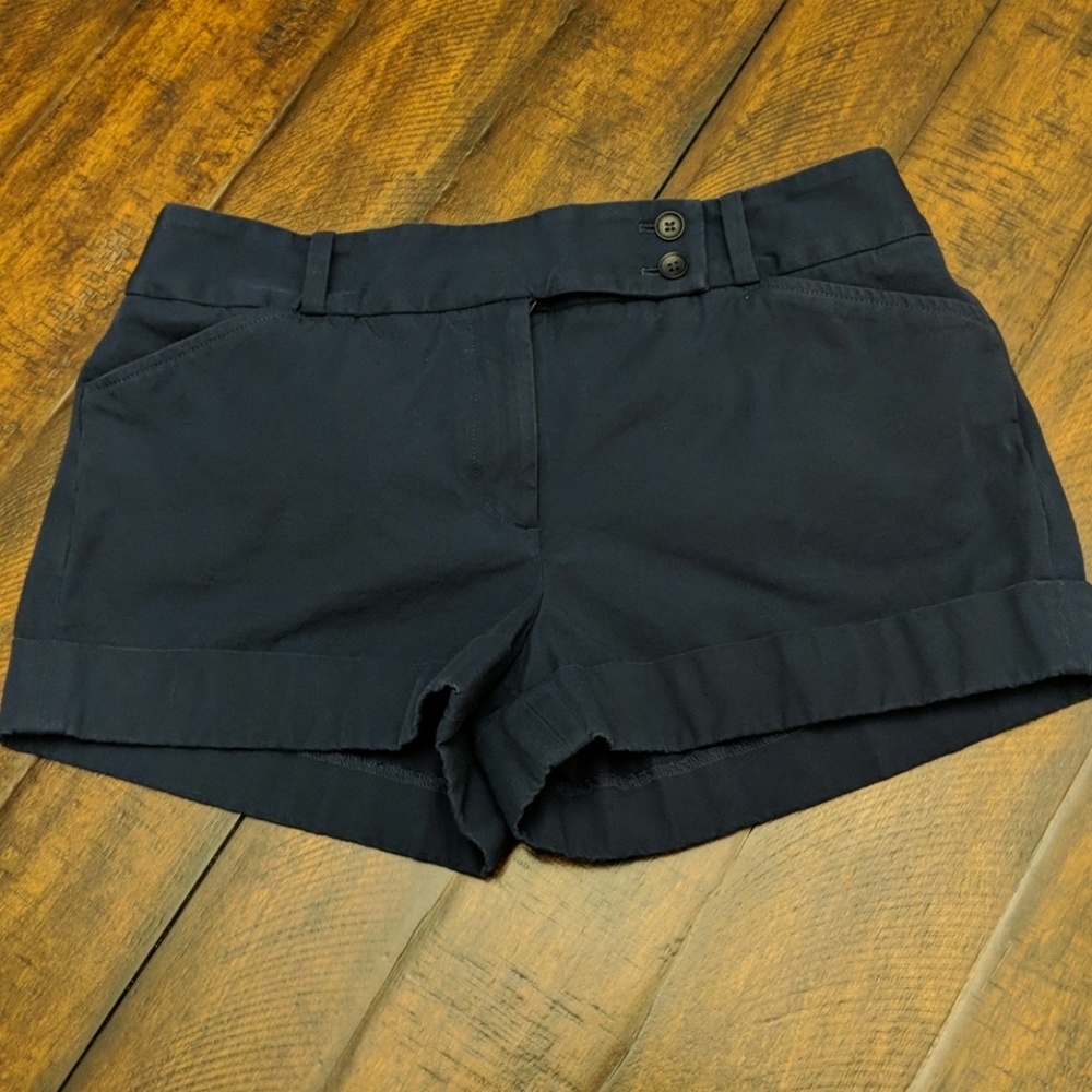 Price Drop Navy BCBG Maxazria Cuffed Shorts